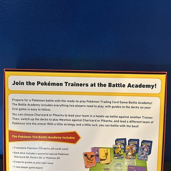 Pokémon TGG Battle Academy Board Card Game - Picture 7 of 7
